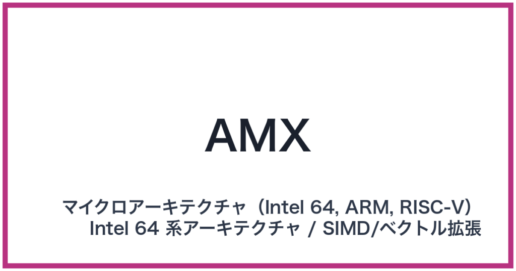 AMX（AMX: エーエムエックス）