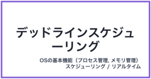 デッドラインスケジューリング