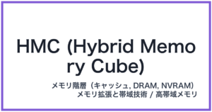 HMC (Hybrid Memory Cube)(エイチエムシー)