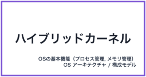 ハイブリッドカーネル