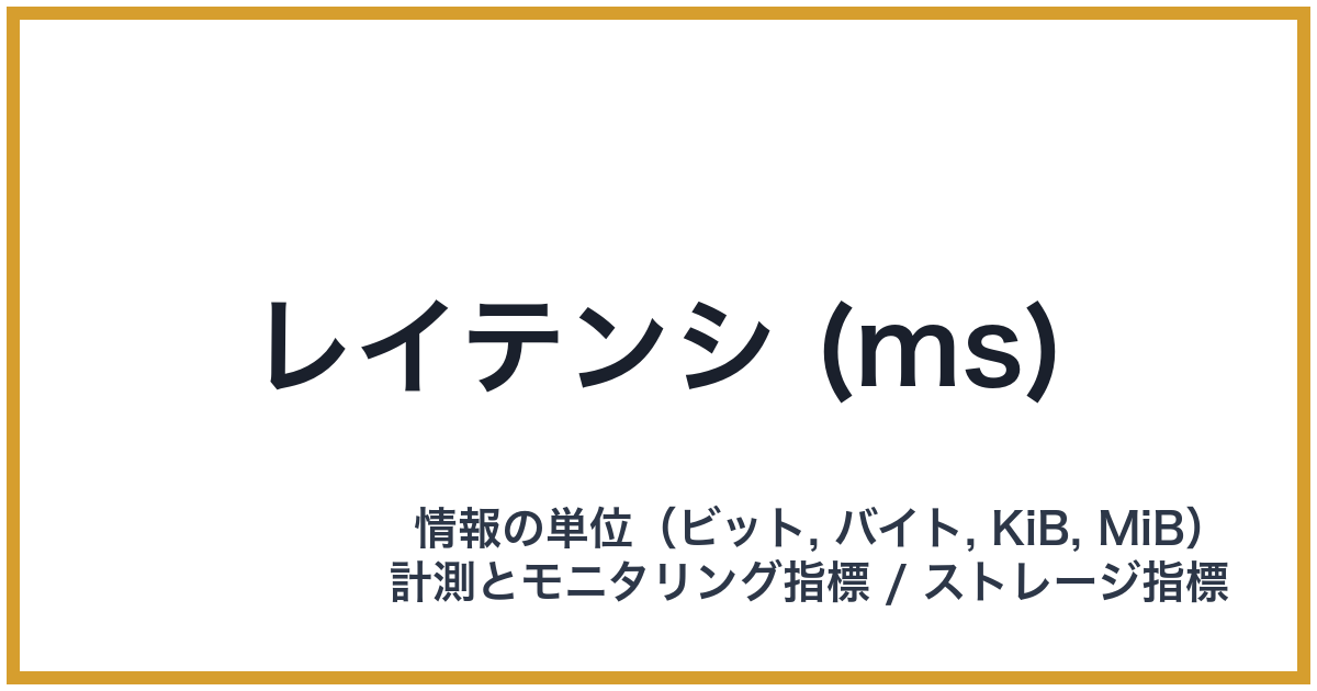 レイテンシ (ms)(ms: ミリ秒)
