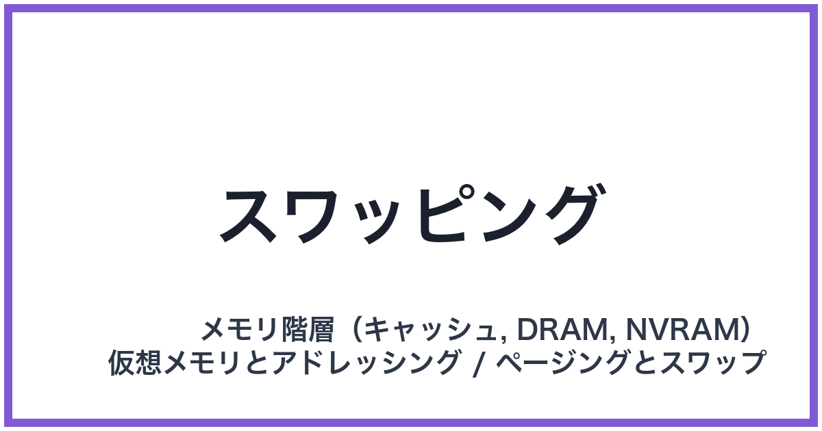 スワッピング