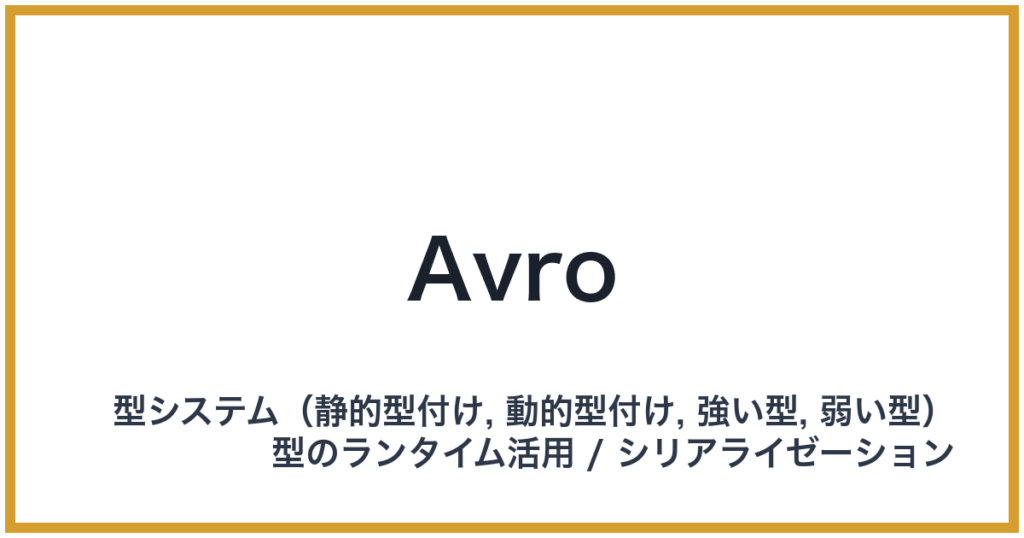 Avro（アブロ）