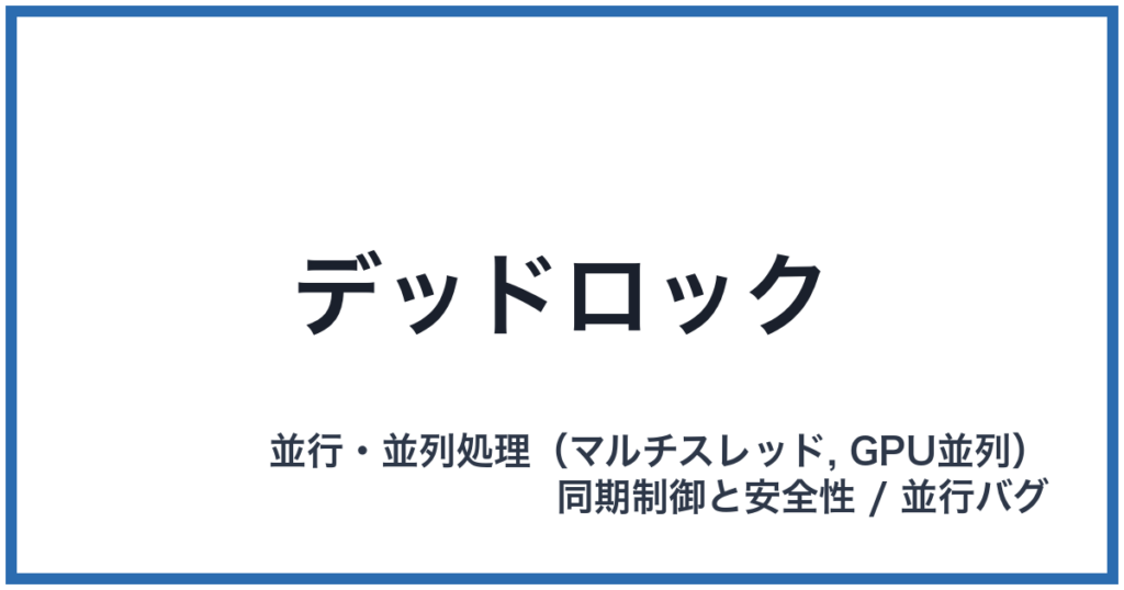 デッドロック